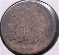 1864 TWO CENT PIECE G