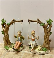 Vintage Swinging Figurines