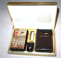 vintage Browni transistor radio in original box