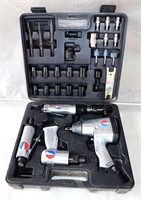 Devbliss air tool set w accessories & case
