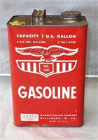 1 gallon metal gas can