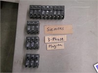 Siemens 3 phase plug on breakers