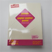 Letter Size Paper - Pastel Cream 20lb - 500shts