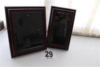 (2) Shadow Box Style Picture Frames