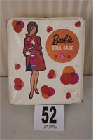 Vintage Barbie Doll Case with Contents