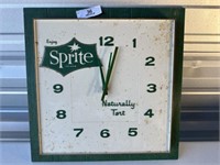Vintage Sprite Electric Clock
