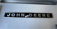Metal John Deere Sign