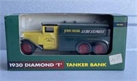 John Deere 1930 Diamond "T" Tanker Coin Bank