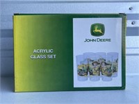 John Deere Acrylic Glass Set