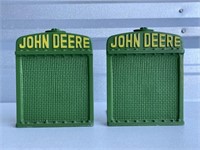 Pair of John Deere Bookends