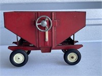 Vintage Ertl Grain Hopper Trailer & Wagon
