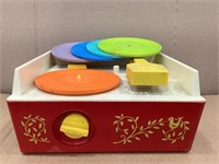 Vintage Fisher Price Music Box Record Player
