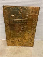 A child prayer plaque