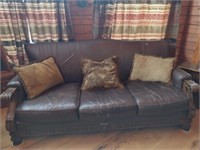 Ashley Casa Molino Leather Couch