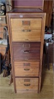 Vintage Wood Fileing Cabinet