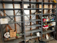 8’ storage shelves