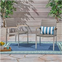 $218 Noble House Outdoor Dining Chair (2-Pack)