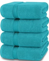 $40 Utopia Towels 4 Pack Bath Towels Set 27x54