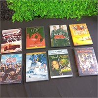 LOT OF 8 DVD MOVIES