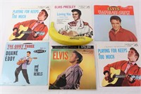 6-45 RPMs: Elvis and Duane Eddy W/Orig. Sleeves