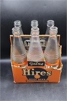 Vintage 6-Pack of Hires Root Beer