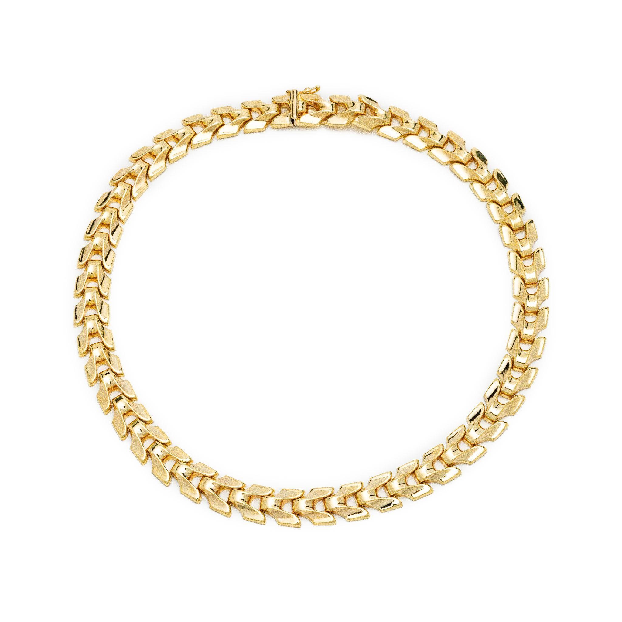 Aurafin 14kt Gold 16 Inch Choker Chain Necklace