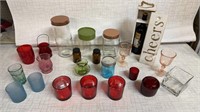 Colored Glass, Wine Box w/Content Sealed, Glass