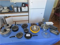 Assortment of Frying Pans