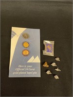 Kentucky and Scottish pins