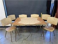 1955 Mid-Century Formica Kitchen Table & Chairs