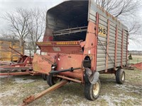 H&S silage wagon