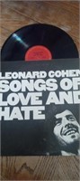Leonard Cohen songs of love and hate