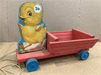 Fisher Price Chick & Cart Pull Toy