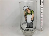 Rough house glass