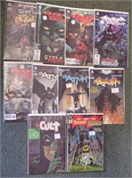 10 Comic Books "Batman" DC Comics FINE!