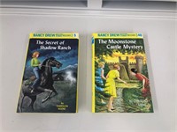 (2) Nancy Drew mystery books