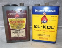 Sherwin Williams chemical cans