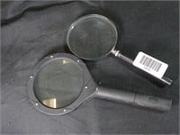 2 Magnifiers - one w/ LEDs