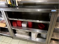 STAINLESS STEEL SHELVING UNIT