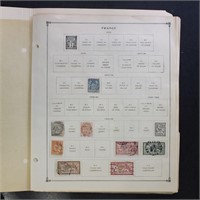 France 1870s-1940s Stamps Collection Used & Mint H