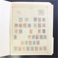 Finland Stamps Collection Used & Mint Hinged on pa