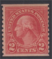 US Stamp #599A Mint Disturbed Original Gum CV $120