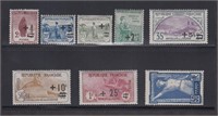 France Stamps #B12-B18 Mint OG, mostly NH