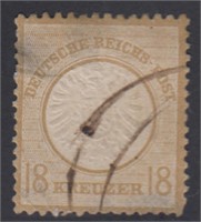 Germany Stamps #26 Used with small faults, uncerti