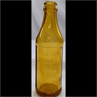 Vintage Amber 1/2 Cup Measuring Bottle