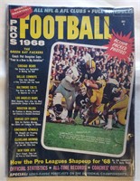 Original 1968 "Pro Football" Magazine Players Fine