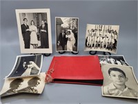 Vintage Black & White Photographs & Album
