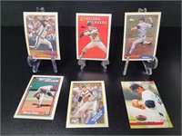 6 Nolan Ryan baseball cards