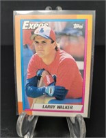 Topps 1990 , Larry Walker Rookie card
