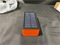Solar charged power bank